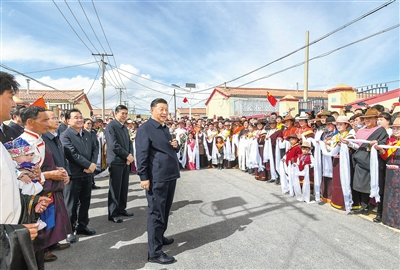 堅(jiān)持以人民為中心深化改革開放 深入推進(jìn)青藏高原生態(tài)保護(hù)和高質(zhì)量發(fā)展